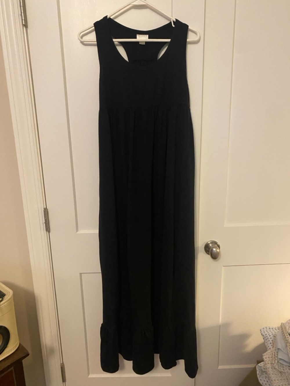 Mossimo Supply Co. Black Maxi Dress Racerback